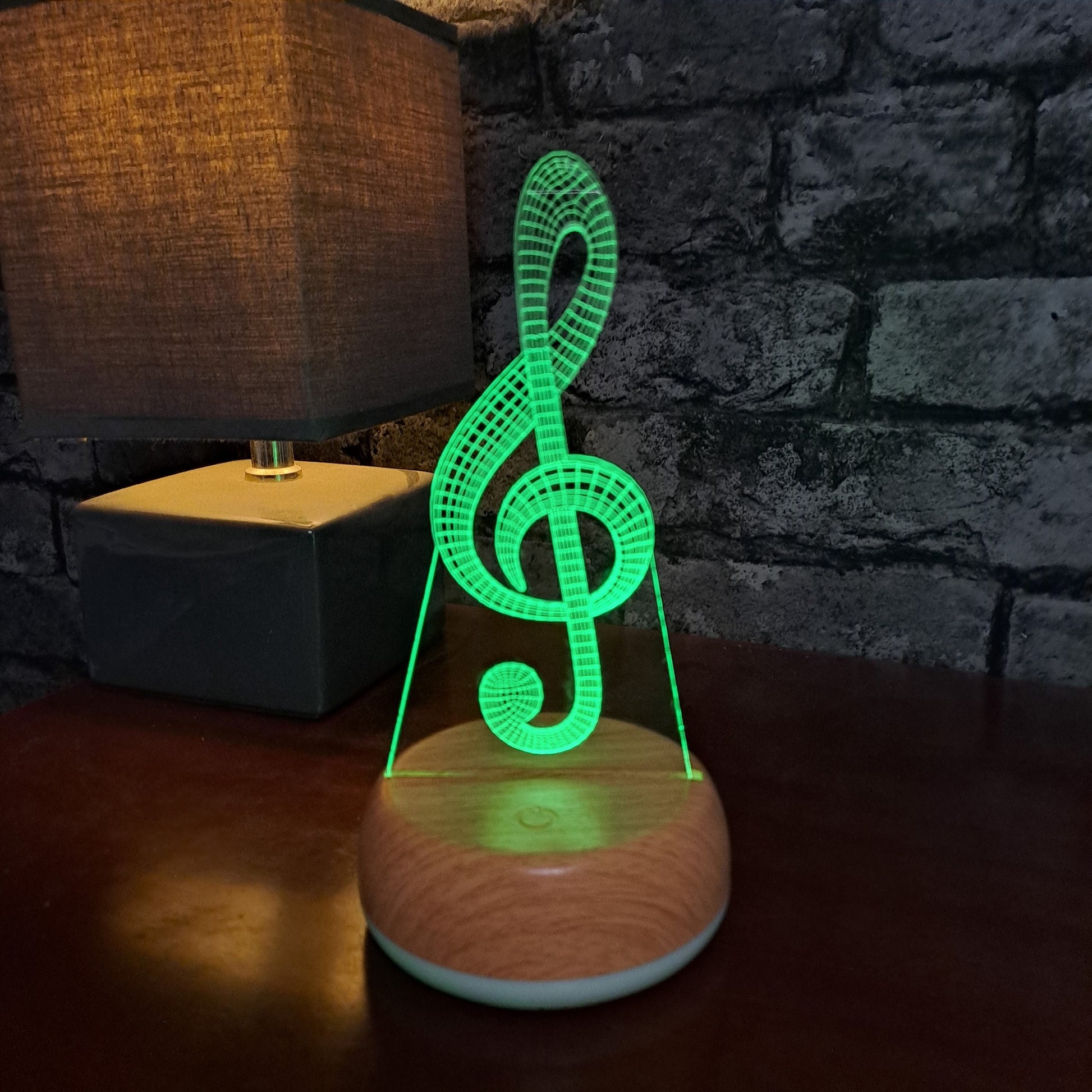 Treble Clef Music LED Lamp Night LightÂ  Night Light Stock Car & Banger Toy Tracks