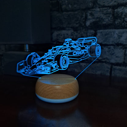 Red Bull LED Lamp Night LightÂ  Night Light Stock Car & Banger Toy Tracks