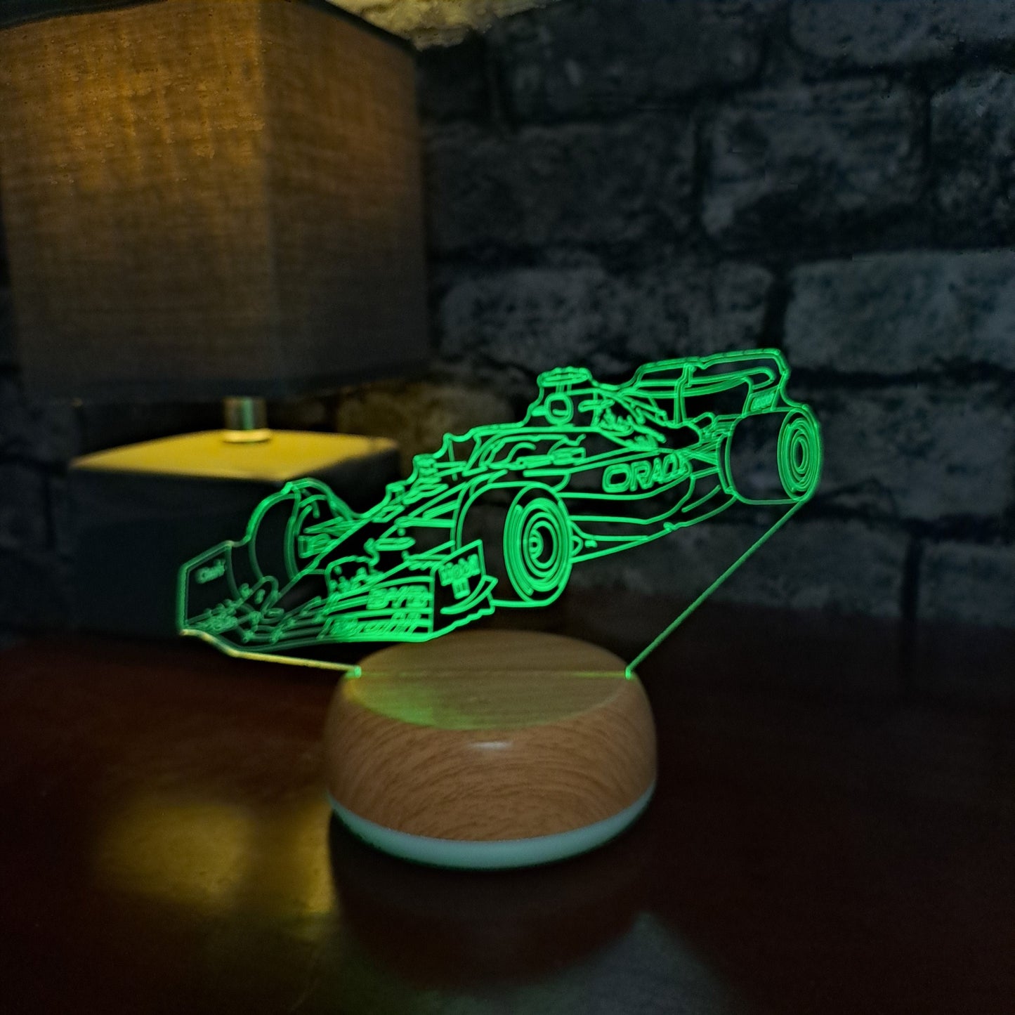 Red Bull LED Lamp Night LightÂ  Night Light Stock Car & Banger Toy Tracks