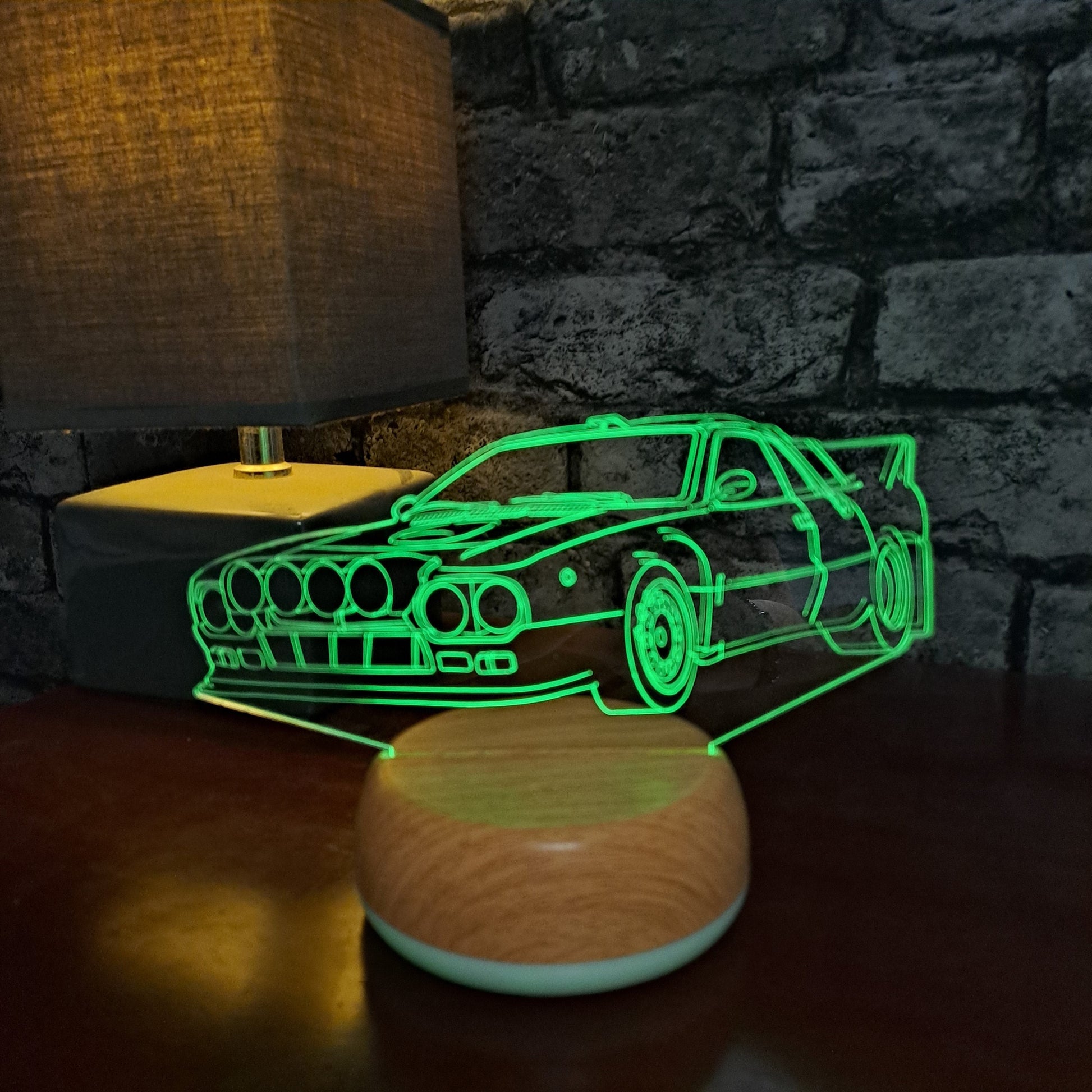 Abarth LED Lamp Night LightÂ  Night Light Stock Car & Banger Toy Tracks