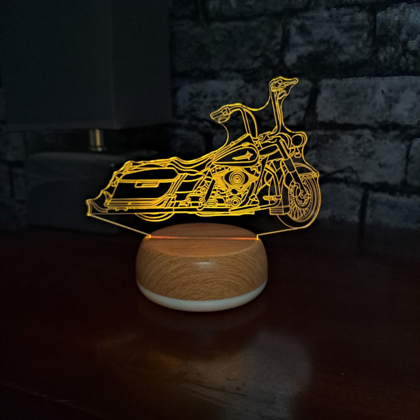 Touring Motor Bike LED Lamp Night LightÂ  Night Light Stock Car & Banger Toy Tracks