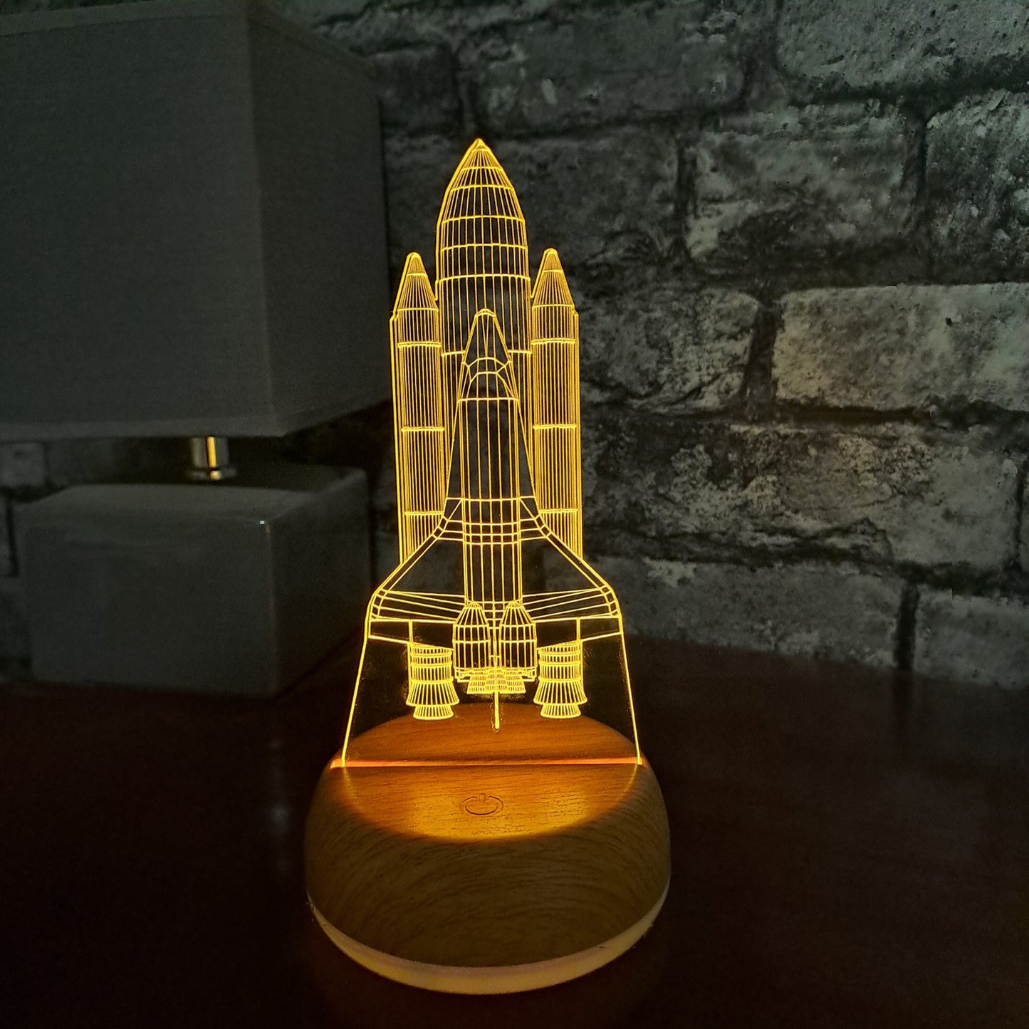 Space Shuttle LED Lamp Night LightÂ  Night Light Stock Car & Banger Toy Tracks