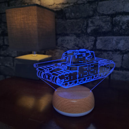 Heavy Tank LED Lamp Night LightÂ  Night Light Stock Car & Banger Toy Tracks