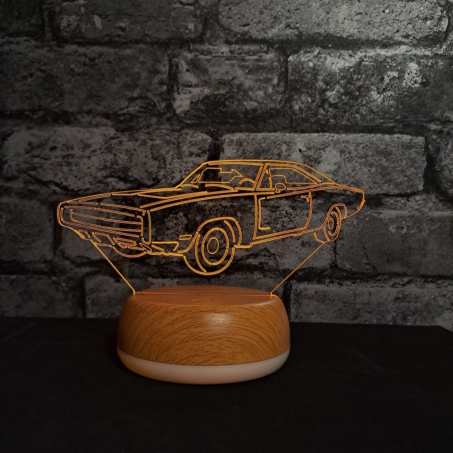 Charger R/T LED Lamp Night LightÂ  Night Light Stock Car & Banger Toy Tracks