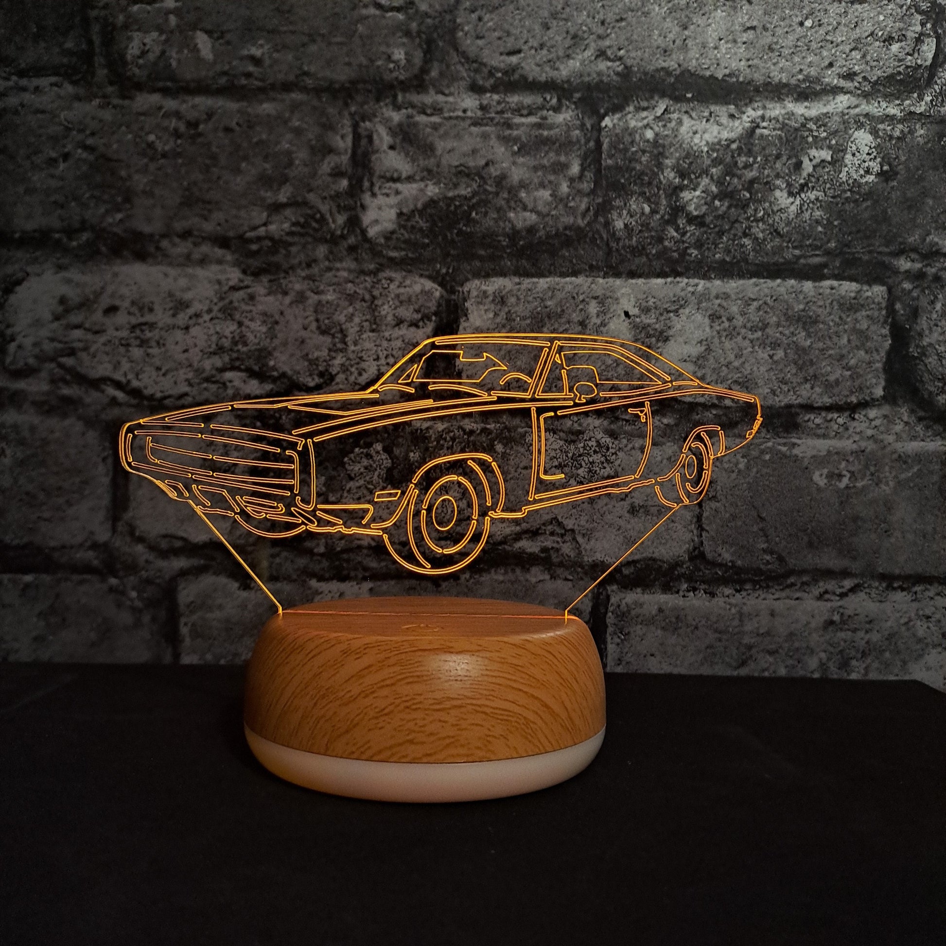 Charger R/T LED Lamp Night LightÂ  Night Light Stock Car & Banger Toy Tracks