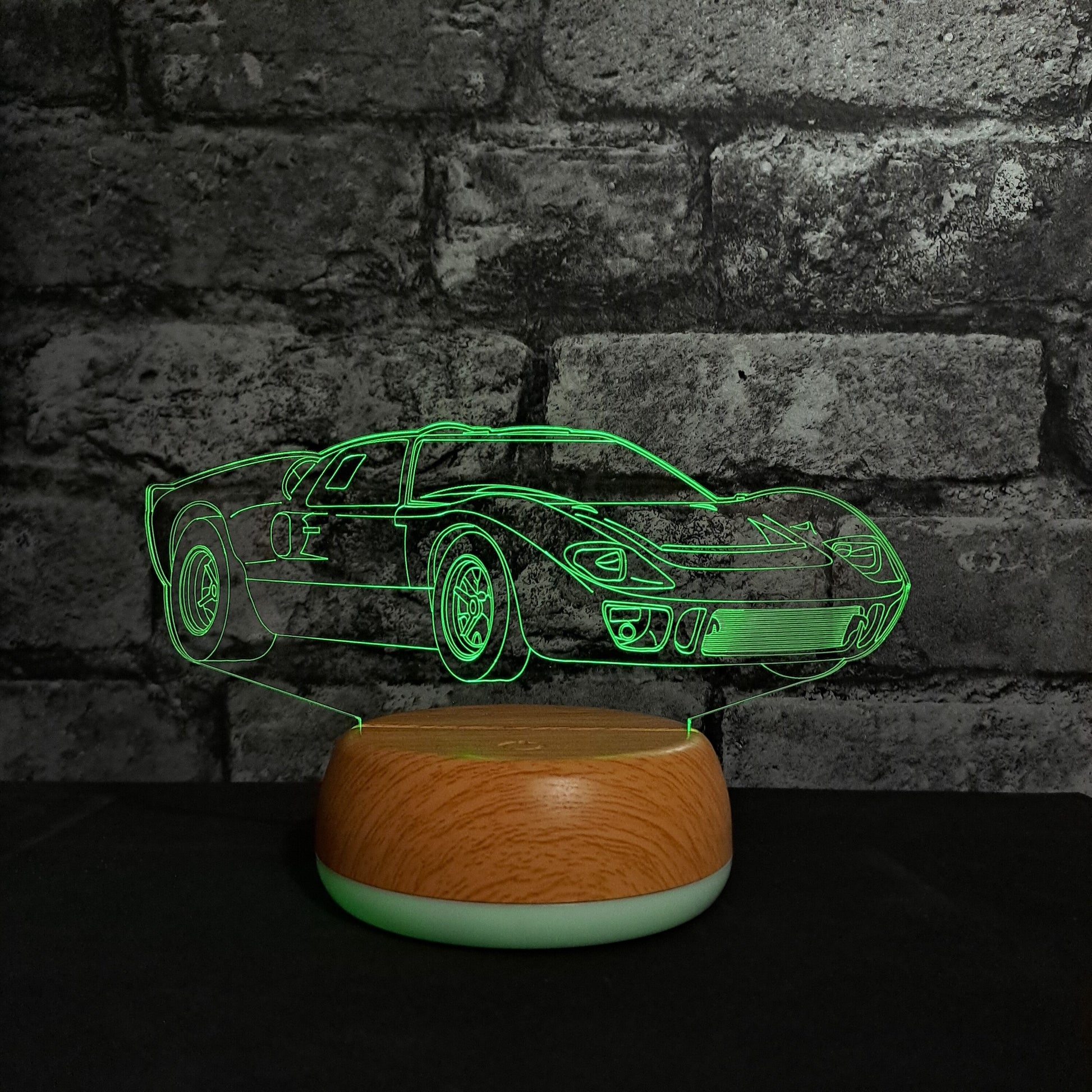 GT Sports Car LED Lamp Night LightÂ  Night Light Stock Car & Banger Toy Tracks