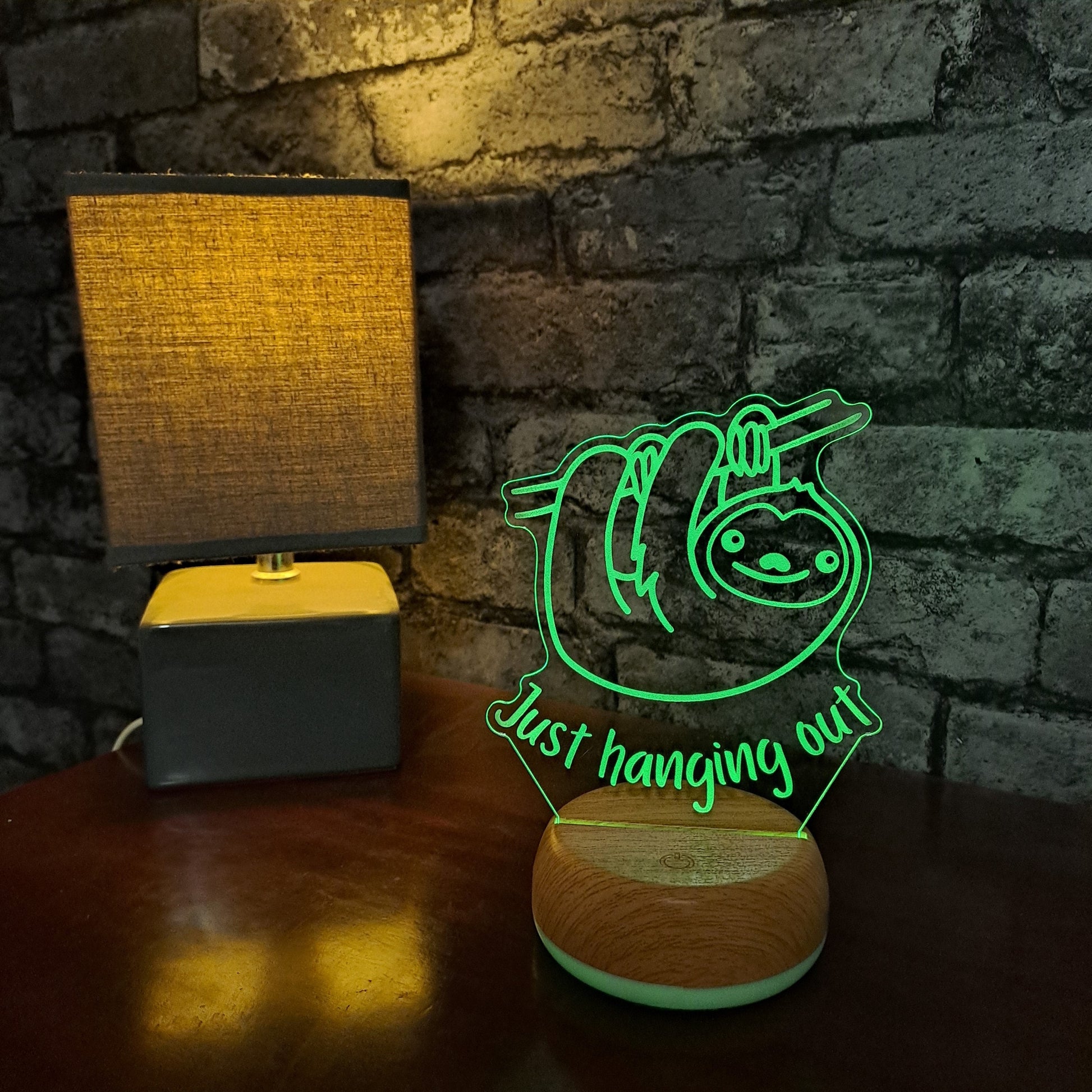 Sloth LED Lamp Night LightÂ  Night Light Stock Car & Banger Toy Tracks