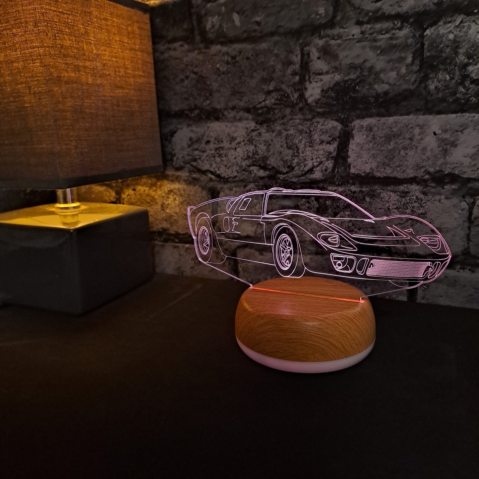 GT Sports Car LED Lamp Night LightÂ  Night Light Stock Car & Banger Toy Tracks