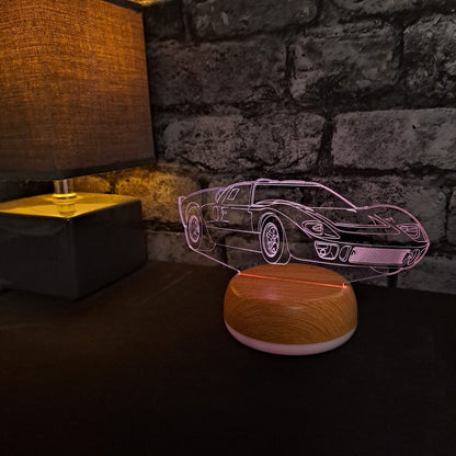 GT Sports Car LED Lamp Night LightÂ  Night Light Stock Car & Banger Toy Tracks