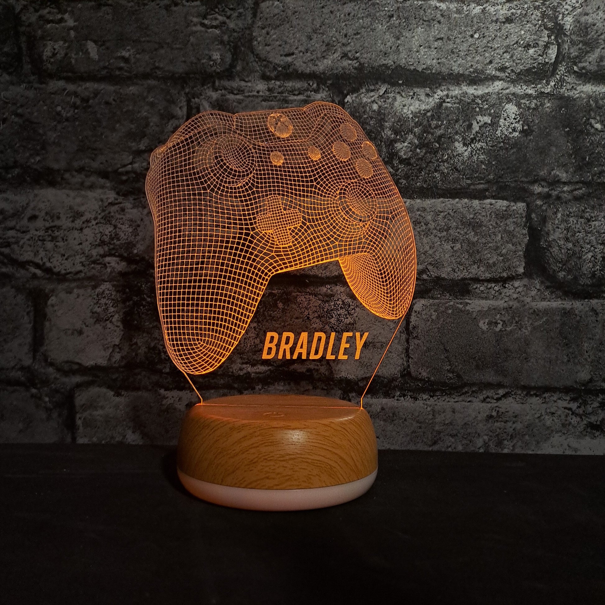 Personalised Xbox Controller LED Lamp Night LightÂ  Night Light Stock Car & Banger Toy Tracks